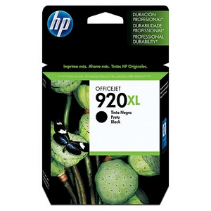 muc in hp 920xl black officejet ink cartridge cd975aa